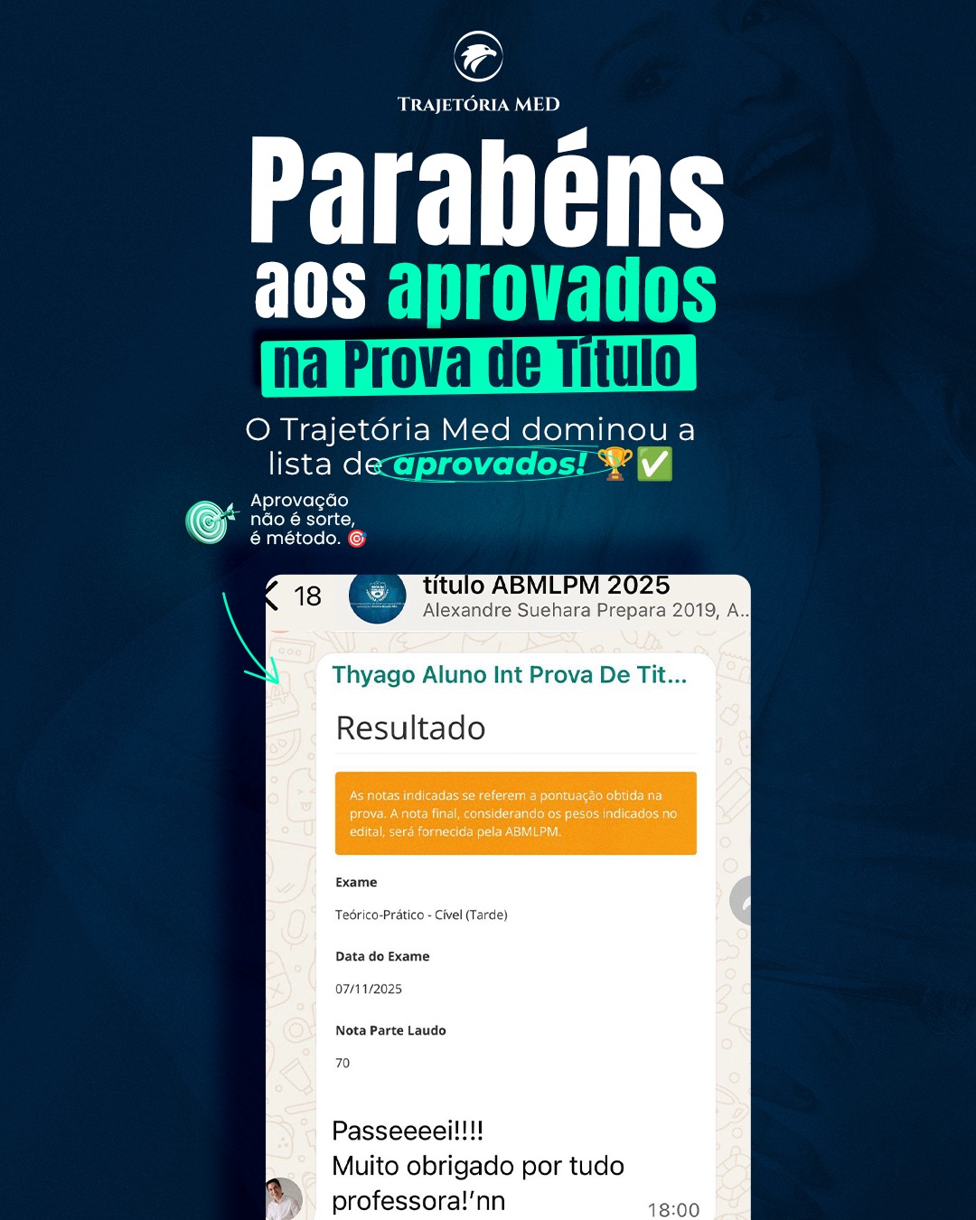 Comprovante de Aprovação